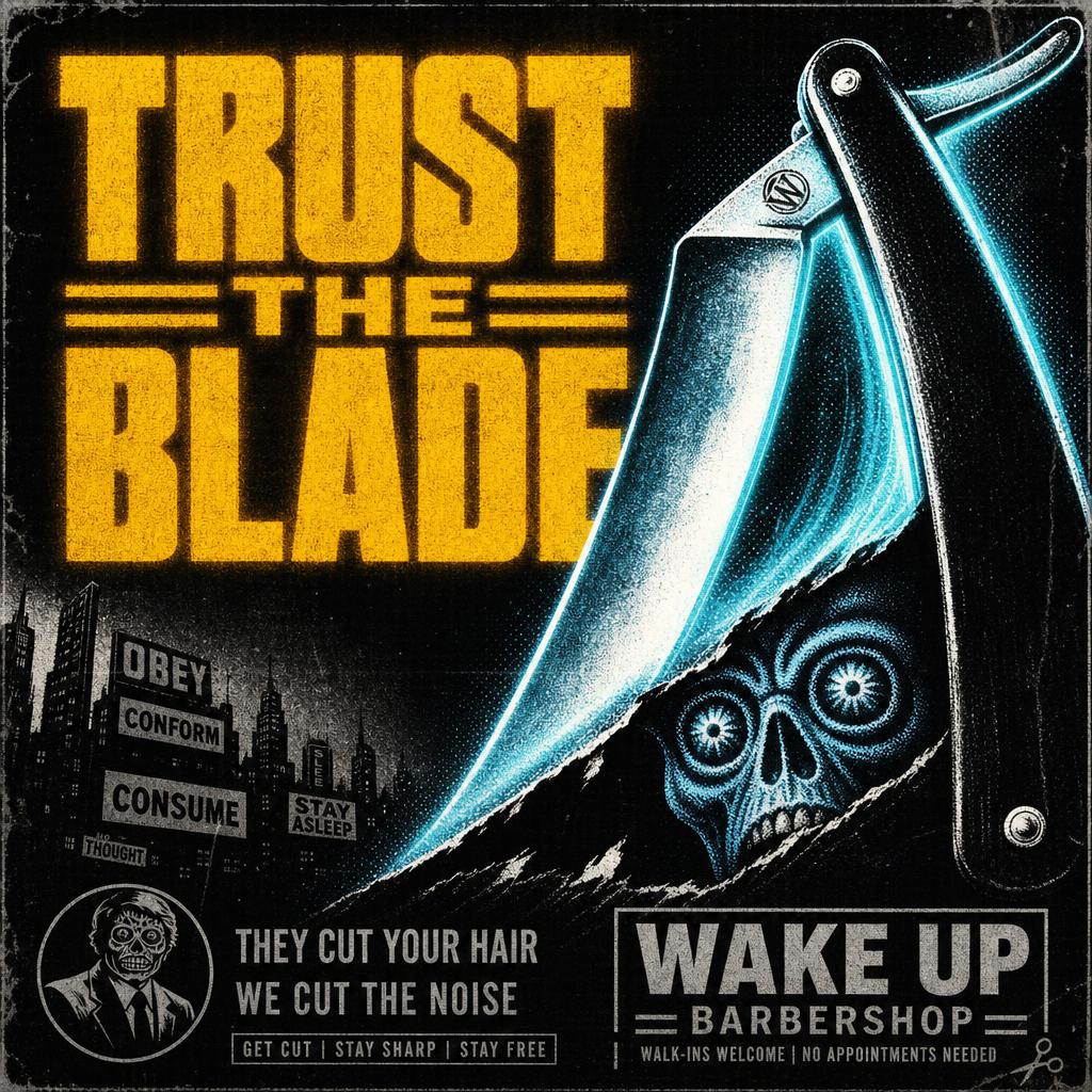 TRUST THE BLADE — Society Barbers