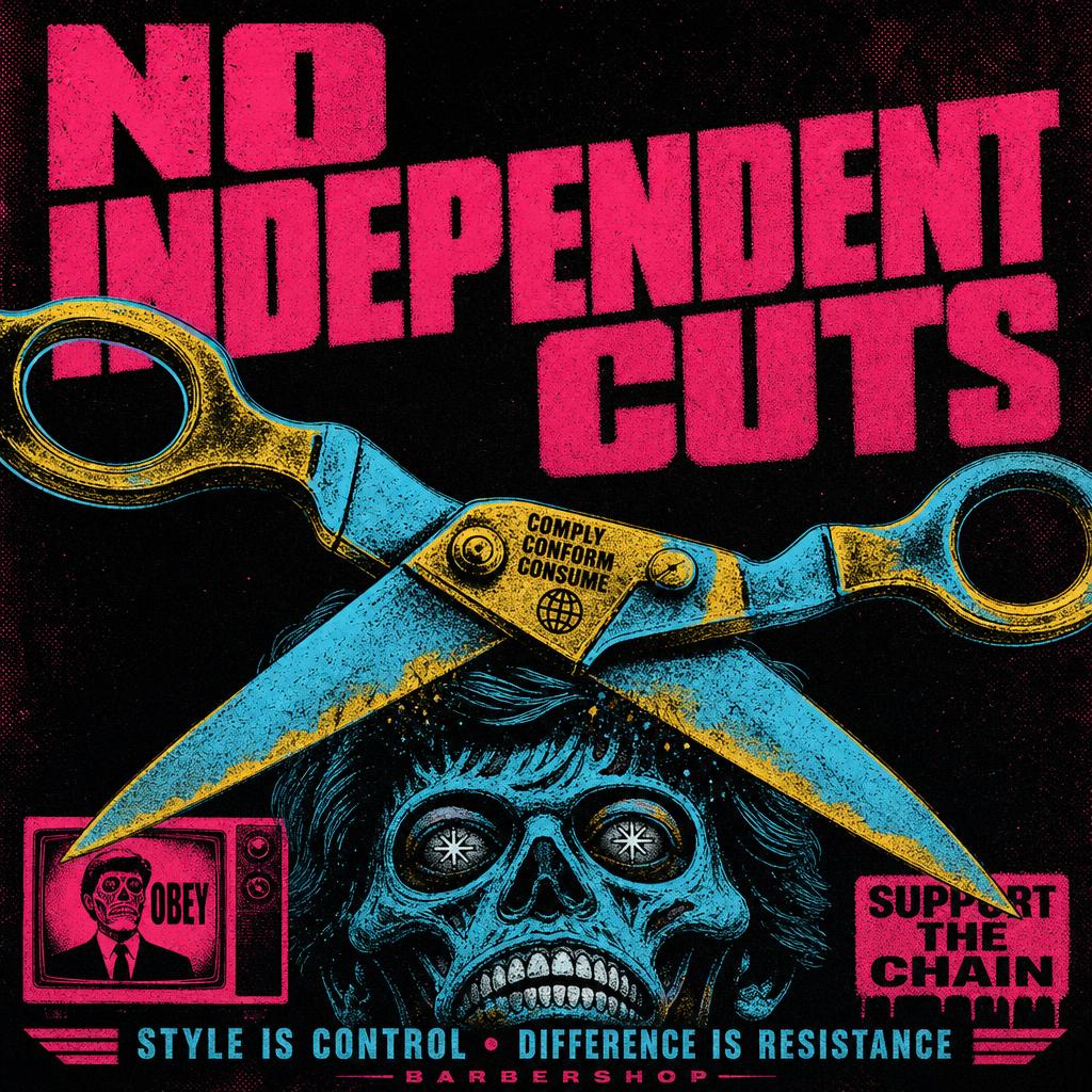 NO INDEPENDENT CUTS — Society Barbers