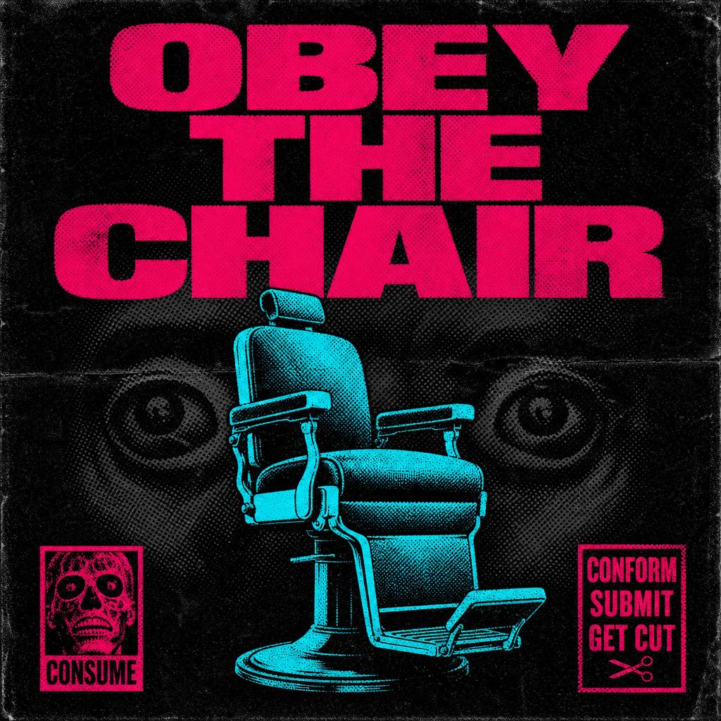 OBEY THE CHAIR — Society Barbers